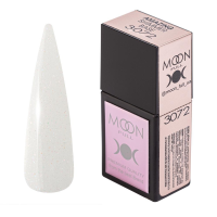 Камуфлююча база - Moon Full Amazing Shimmer Base №3072, 12 мл (напівпрозорий молочний із шиммером)