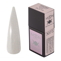 Камуфлююча база - Moon Full Amazing Shimmer Base №3073, 12 мл (напівпрозорий сірий із шиммером)