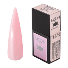 Камуфлююча база - Moon Full Amazing Shimmer Base №3075, 12 мл (напівпрозорий рожевий із шиммером)