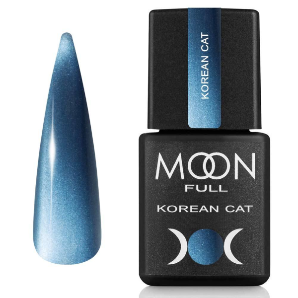 Гель-лак Кошачий Глаз Moon Full Korean Cat №01,8 мл (космический сапфир)