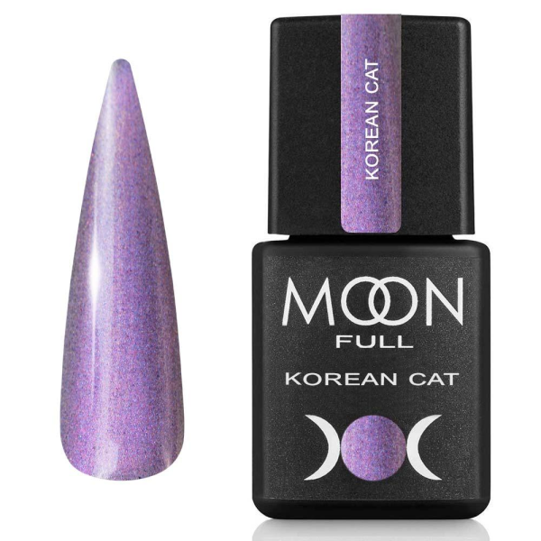 Гель-лак Кошачий Глаз Moon Full Korean Cat №05,8 мл (лавандовый шарм)
