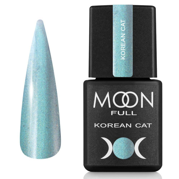 Гель-лак Кошачий Глаз Moon Full Korean Cat №07,8 мл (аквамариновый бриз)