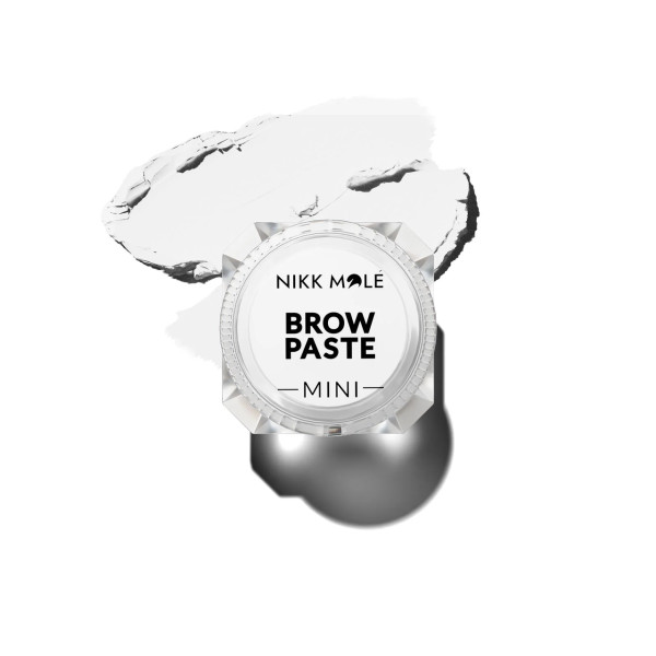 Міні паста для брів Nikk Mole Brow Paste Mini White, 3,5g Міні паста для брів Nikk Mole Brow Paste Mini White, 3,5g