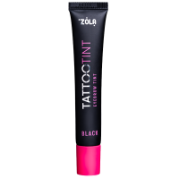 Фарба для брів і вій ZOLA TATTOO Tint Black, 15 мл