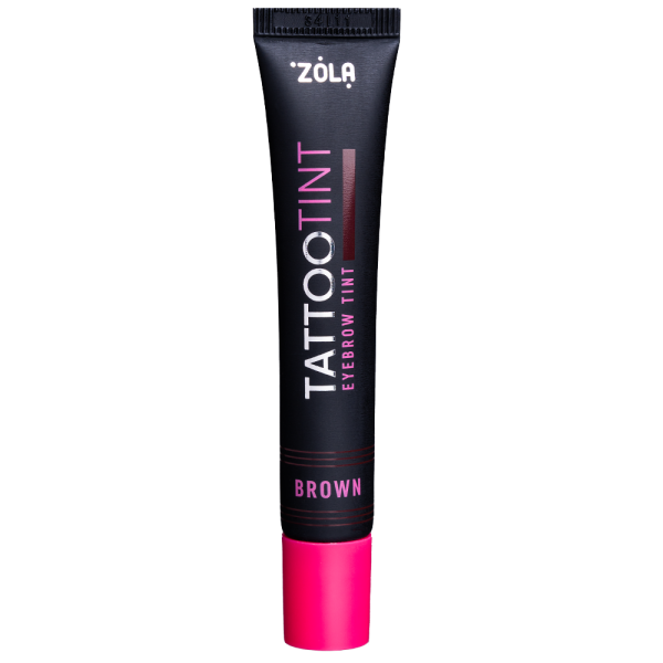 Фарба для брів і вій ZOLA TATTOO Tint Brown, 15 мл