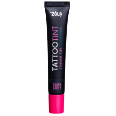 Фарба для брів і вій ZOLA TATTOO Tint Dark Grey, 15 мл