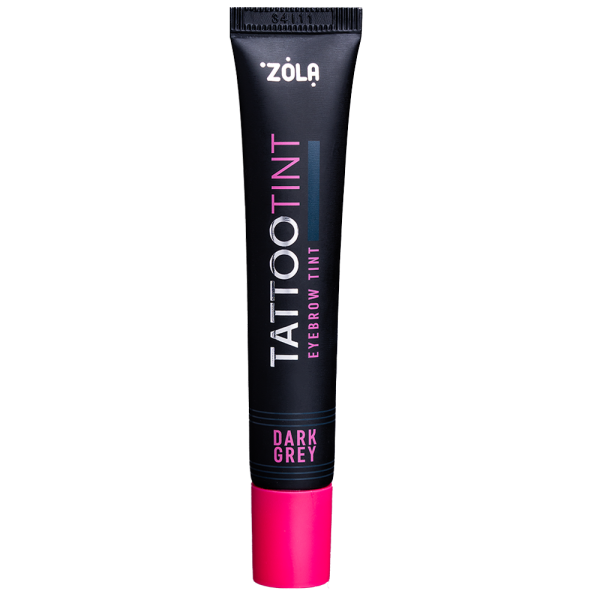 Фарба для брів і вій ZOLA TATTOO Tint Dark Grey, 15 мл