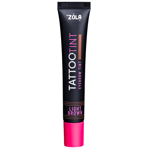Краска для бровей и ресниц ZOLA TATTOO Tint Light Brown, 15 мл