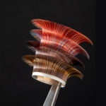 Вії LASH&CASH, BURGUNDY SHADES, mix CC 0.07 (8 - 13) 28 ліній, SCULPTOR