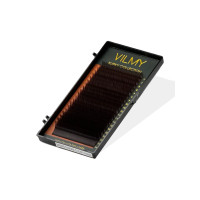 Вії Chocolate 20 линий KLIPKY VILMY Mix C 0.10(7 - 14)