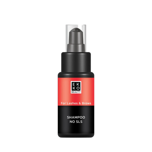 Шампунь, піна, мус для брів та вій Ekko Beauty Shampoo No SLS, 50 мл