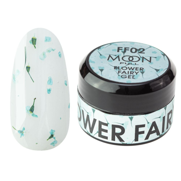 Гель с сухоцветами Moon Full Flower Fairy Gel №FF02, 5 мл