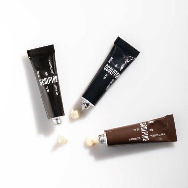 Фарба для вій та брів, SCULPTOR EYELASH TINT Black, 15 мл Фарба для вій та брів, SCULPTOR EYELASH TINT Black, 15 мл