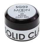 Гель – пластилин для дизайна ногтей Moon Full 3d Solid Glay Gel SC02, 5 мл