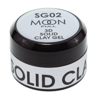 Гель – пластилин для дизайна ногтей Moon Full 3d Solid Glay Gel SC02, 5 мл