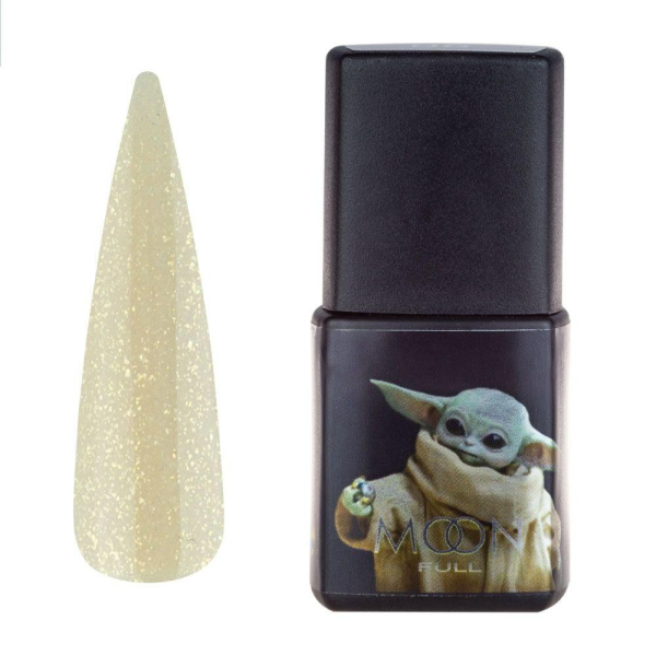 Гель-лак Moon Full Baby Yoda №09 светло-бежевый с шиммером, 8 мл