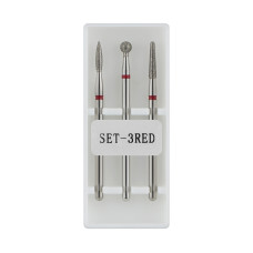 Набір фрез SET 3RED, 3 шт