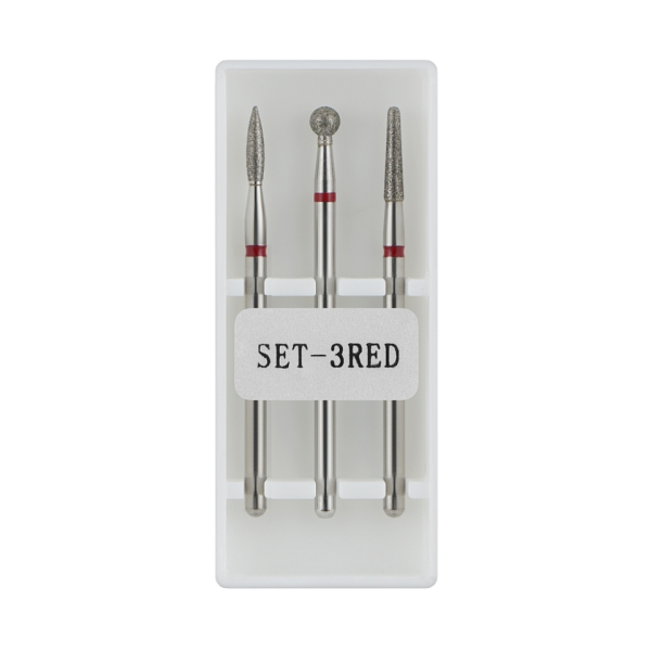 Набір фрез SET 3RED, 3 шт