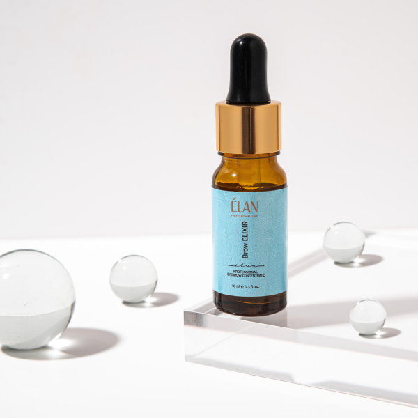 Професійний концентрат для догляду за бровами Elan Brow Elixir, 10мл