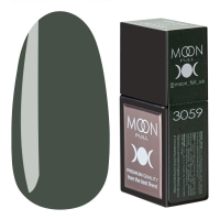 Камуфляжная база - Moon Full Amazing Color Base №3059, 12 мл (оливково-зеленый)