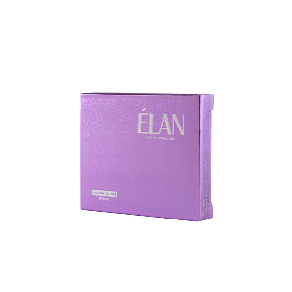 Фарба для брів ELAN комплект 01 Black, Чорний