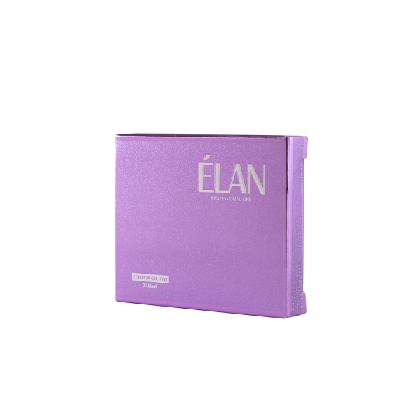 Фарба для брів ELAN комплект 01 Black, Чорний
