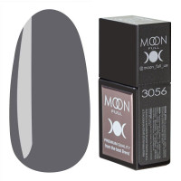 Камуфляжная база - Moon Full Amazing Color Base №3056, 12 мл (темно-серый)