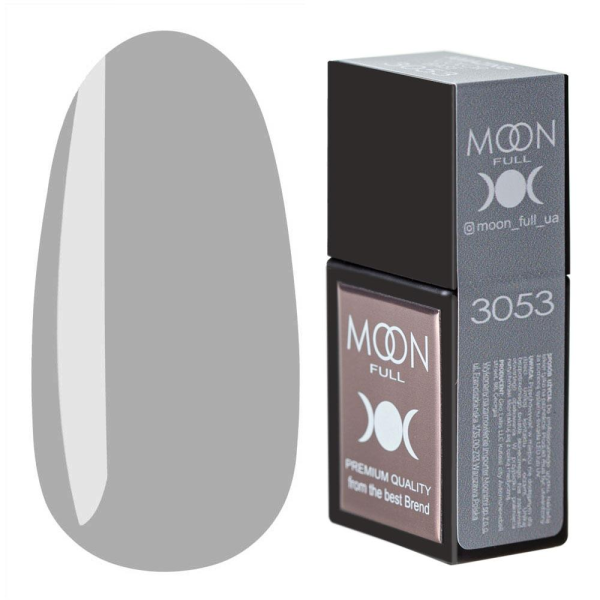 Камуфляжна база - Moon Full Amazing Color Base №3053, 12 мл (алюмінієвий)