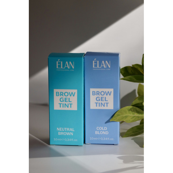Фарба гель для брів Elan Neutral Brown, 20 мл Фарба гель для брів Elan Neutral Brown, 20 мл