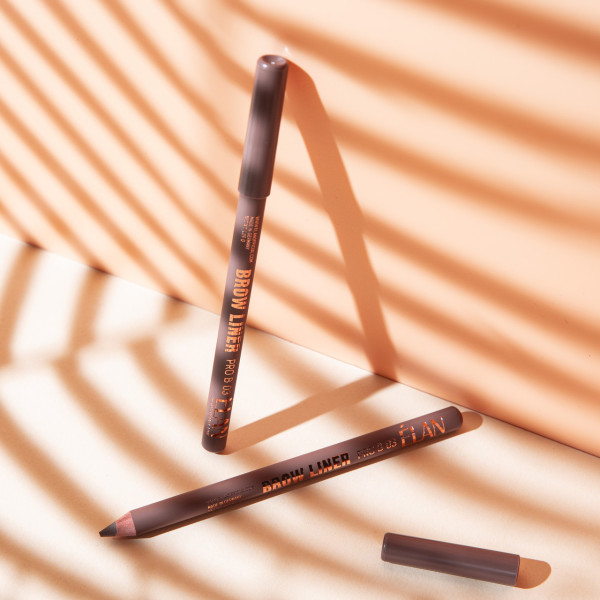 Олівець для брів пудровий Elan Brow Liner Pro B №03, blonde Олівець для брів пудровий Elan Brow Liner Pro B №03, blonde