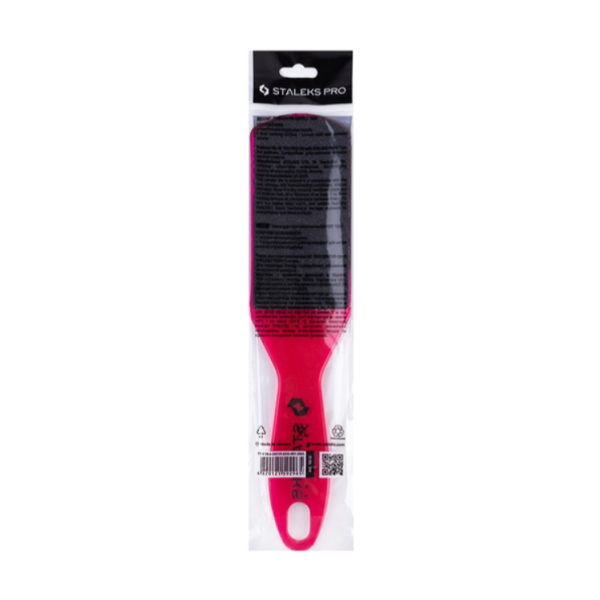 Пилка для пяток пластиковая STALEKS PRO EXPERT 10 TYPE 2 80/120 грит