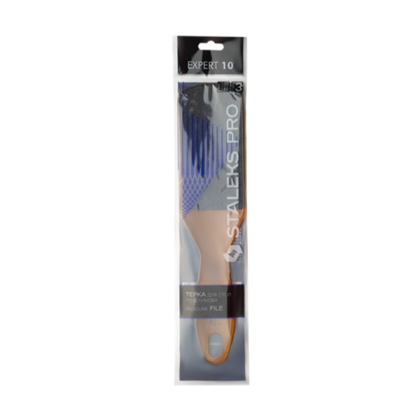Пилка для п'ят пластикова STALEKS PRO EXPERT 10 TYPE 3 100/180 грит Пилка для п'ят пластикова STALEKS PRO EXPERT 10 TYPE 3 100/180 грит