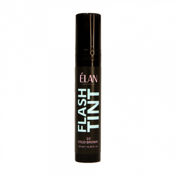 Фарба для брів і вій ELAN "Flash Tint" - 10 cold brown, 10 мл
