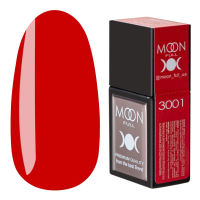 Камуфляжная база - Moon Full Amazing Color Base №3001, 12 мл (красный)