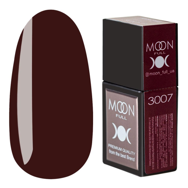 Камуфляжная база - Moon Full Amazing Color Base №3007, 12 мл (ивово-коричневый)