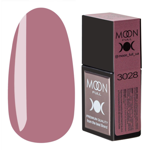 Камуфляжна база - Moon Full Amazing Color Base №3028, 12 мл (турецький рожевий)
