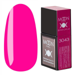 Камуфляжная база - Moon Full Amazing Color Base №3043, 12 мл (ярко-розовый)