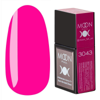 Камуфляжная база - Moon Full Amazing Color Base №3043, 12 мл (ярко-розовый)