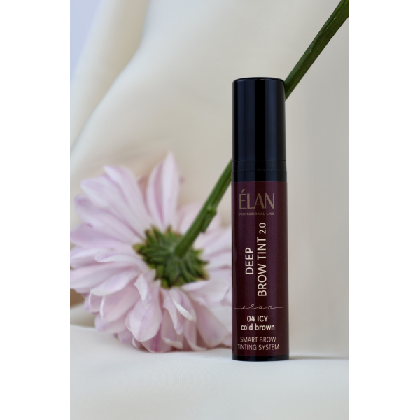 Фарба для брів Elan «Deep Brow Tint 2.0», 04 ICY cold brown, 10 мл