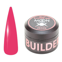 Моделюючий гель-желе Moon Full Jelly Builder Gel №JBG26 насичено-рожевий 30 мл