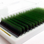 Вії ALIAS Green Ombre MIX C 0.10(8 - 14 мм)