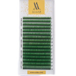 Вії ALIAS Green Ombre MIX C 0.10(8 - 14 мм)