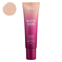 Тональный крем, основа ZOLA Nude Skin - 01 Light, 30 мл