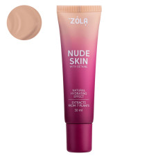 Тональний крем, основа ZOLA Nude Skin - 02 Medium, 30 мл
