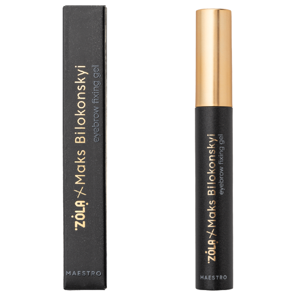 Гель клей для фиксации бровей ZOLA x Maks Bilokonskyi Brow Glue Gel