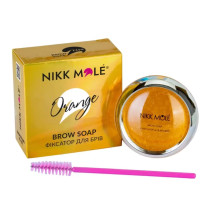 Мыло для фиксации бровей Nikk Mole Brow Soap (Апельсин), 15г