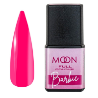 Гель-лак Moon Full Barbie Color Gel polish №05 спелая малина, 8 мл