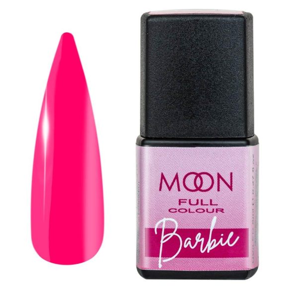 Гель-лак Moon Full Barbie Color Gel polish №05 спелая малина, 8 мл
