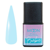 Гель-лак Moon Full Barbie Color Gel polish №02 небесный, 8 мл