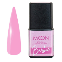 Гель-лак Moon Full Barbie Color Gel polish №01 розовый маршмэллоу, 8 мл
